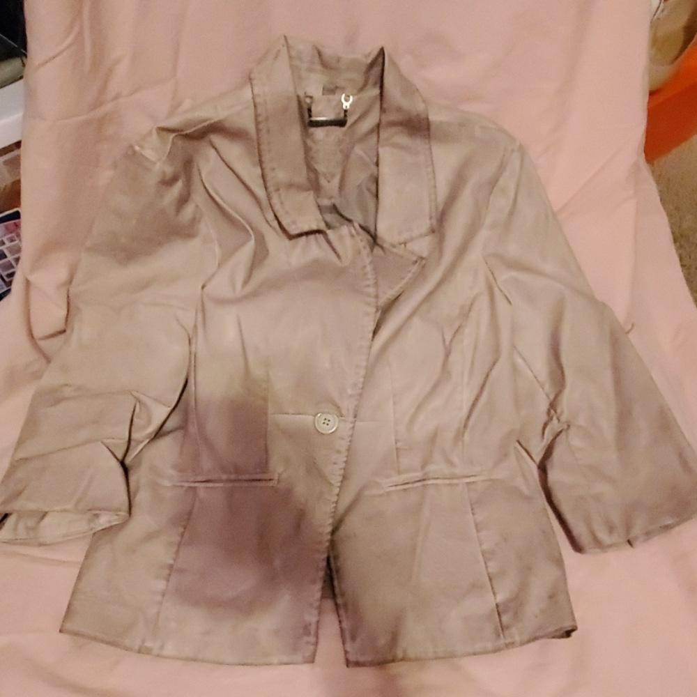 Cream jacket